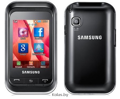 Мобильный телефон Samsung GT-C3300 Champ (РСТ / UA, черный (black))