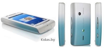 Мобильный телефон Sony Ericsson Xperia X8 (бело-голубой (white blue))