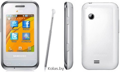 Мобильный телефон Samsung GT-E2652W Champ Duos Lite (РСТ / UA, белый (white), 2 сим, dual sim)