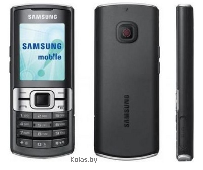 Мобильный телефон Samsung GT-C3010 (РСТ / UA, черный с серебром (black silver))