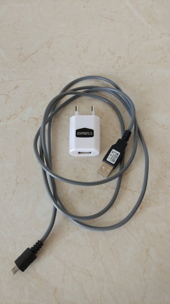 Кабель micro-USB + Блок питания 1А, б/у