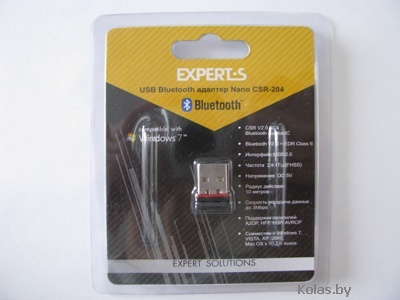 Оригинальный Bluetooth-адаптер (блютуз-адаптер) Expert-s