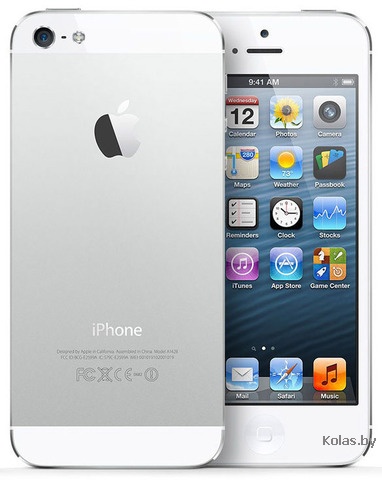 Мобильный телефон копия iPhone 5 Android, Wi-Fi, смартфон, android 4.1.1 (копия Iphone (айфон) 5, белый (white), 1 сим-карта)