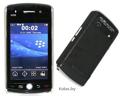 Мобильный телефон BlackBerry F035 GPS (Тайвань, чёрный (black), 2 сим карты, Duos, GPS)