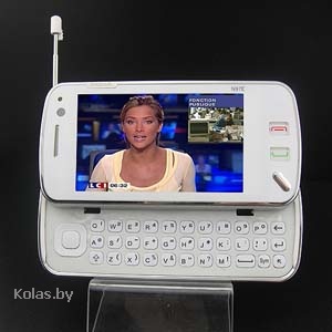 Мобильный телефон Nokia N97 (копия, 2 сим, белый (white))