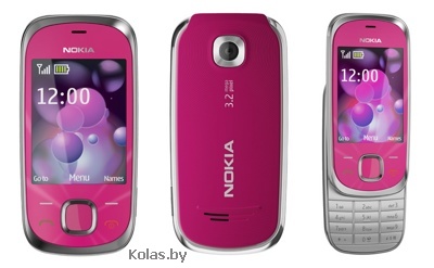 Мобильный телефон Nokia 7230 (РСТ / UA, розовый (pink))