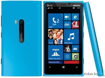 Мобильный телефон Nokia Lumia 920 синий (blue), (копия Nokia Lumia 920), Wi-Fi, смартфон, 2 сим, android