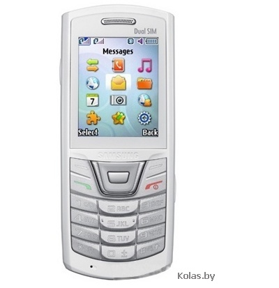 Мобильный телефон Samsung GT-E2152 Duos Lite (белый (white), 2 сим, dual sim)