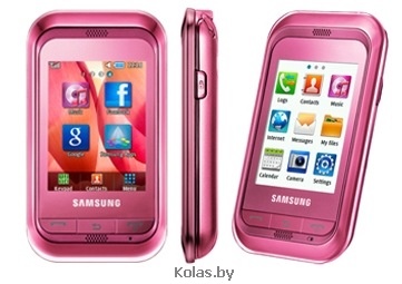 Мобильный телефон Samsung GT-C3300 Champ (РСТ / UA, розовый (pink))