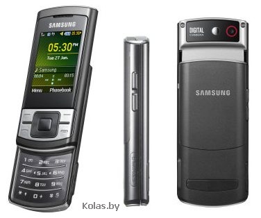 Мобильный телефон Samsung GT-C3050 slide (РСТ / UA, черный (black))