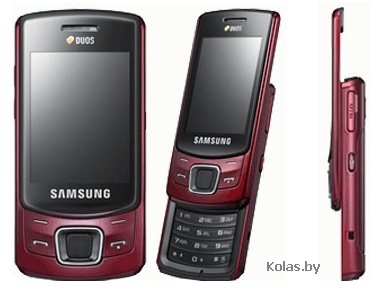Мобильный телефон Samsung GT-C6112 Duos (РСТ / UA, красный (red), 2 сим карты, dual sim)