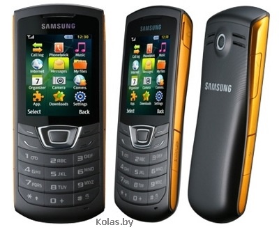 Мобильный телефон Samsung GT-C3200 Monte bar (РСТ/ UA, черный с оранжевым (black-orange))