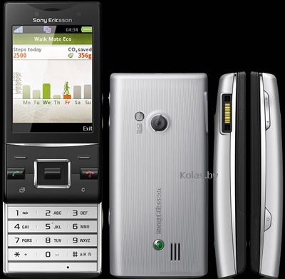 Мобильный телефон Sony Ericsson Hazel (черный с серебром (black silver))