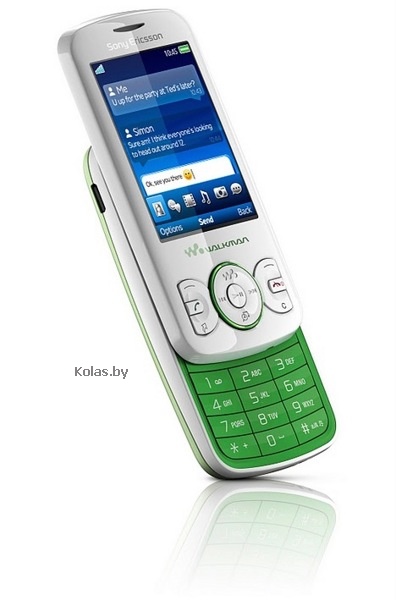 Мобильный телефон Sony Ericsson Spiro (РСТ / UA, серебро с зеленым (silver green))