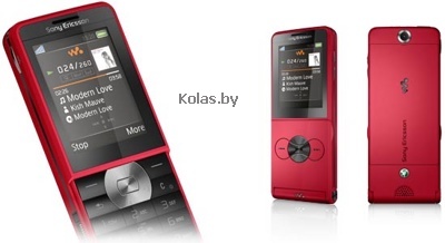 Мобильный телефон Sony Ericsson W350i Walkman (красный (red))