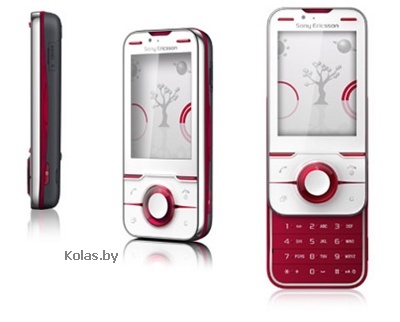 Мобильный телефон Sony Ericsson Yari (белый с красным (Cranberry White))